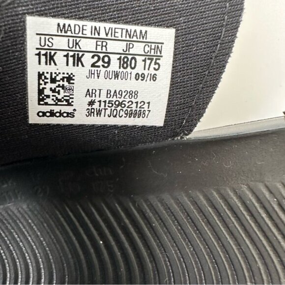 NWT Adidas kids Altaswim open toe sandals in Black size 11K - Picture 10 of 16